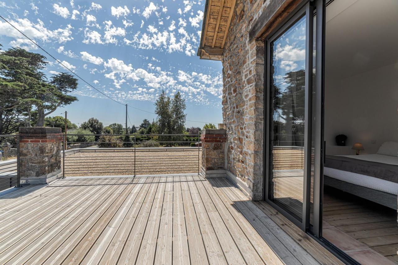 באדן Les Villas De Locmiquel Bord De Mer מראה חיצוני תמונה